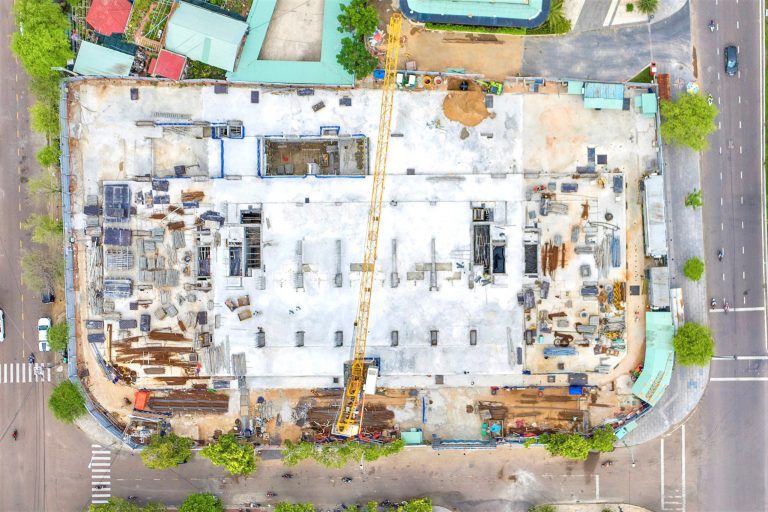 CẬP NHẬT TIẾN ĐỘ DỰ ÁN GRAND CENTER QUY NHƠN THÁNG 6/2021