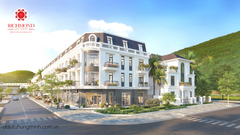 nhà phố dự án Richmond Quy Nhơn