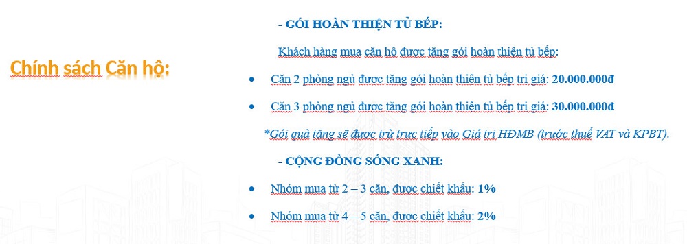 Chính sách bán căn hộ ecolife quy nhơn