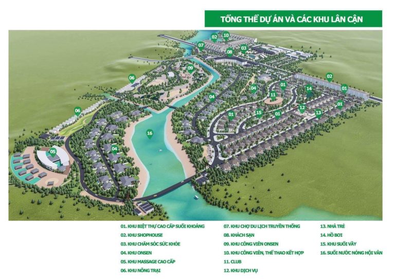 Khởi công Dự án Khu du lịch nghỉ dưỡng, chăm sóc sức khỏe và Dân cư khu vực suối nước nóng Hội Vân tại Bình Định