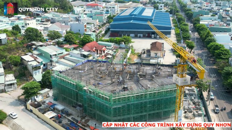 Tiến độ dự án Phú Tài Central Life Quy Nhơn tháng 5/2024