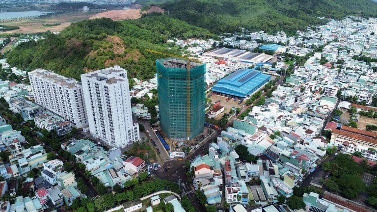 Tiến độ xây dựng dự án Phú Tài Central Life tháng 11/2024