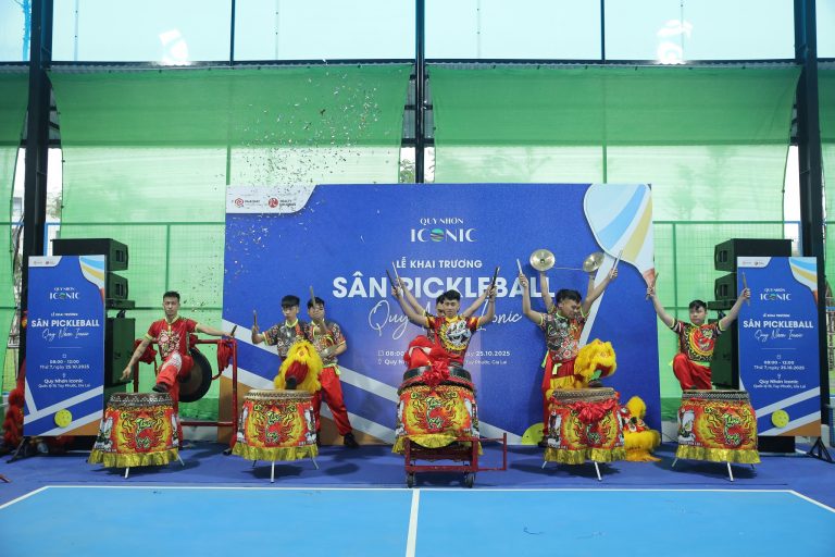 Khai trương sân Pickleball tại khu đô thị Quy Nhơn Iconic