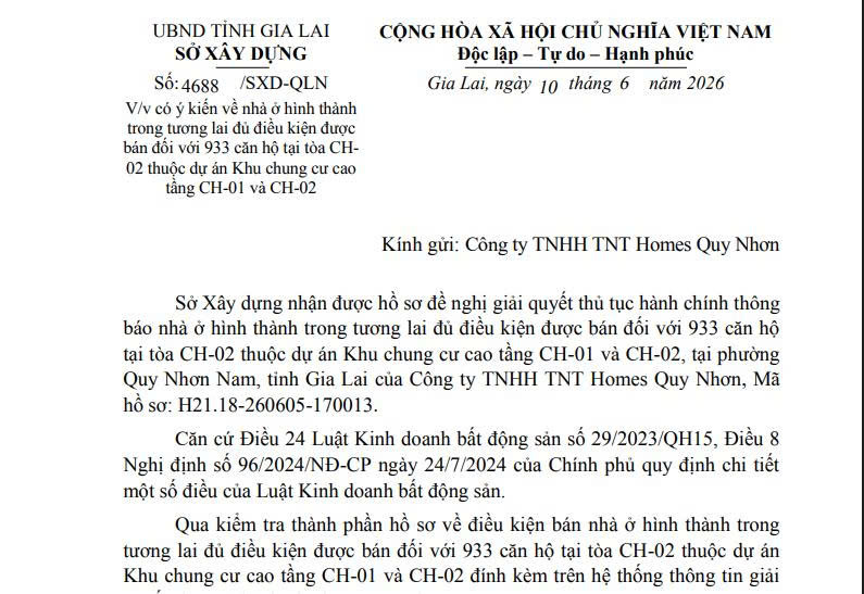 933 căn hộ luvista quy nhơn đủ điều kiện mở bán