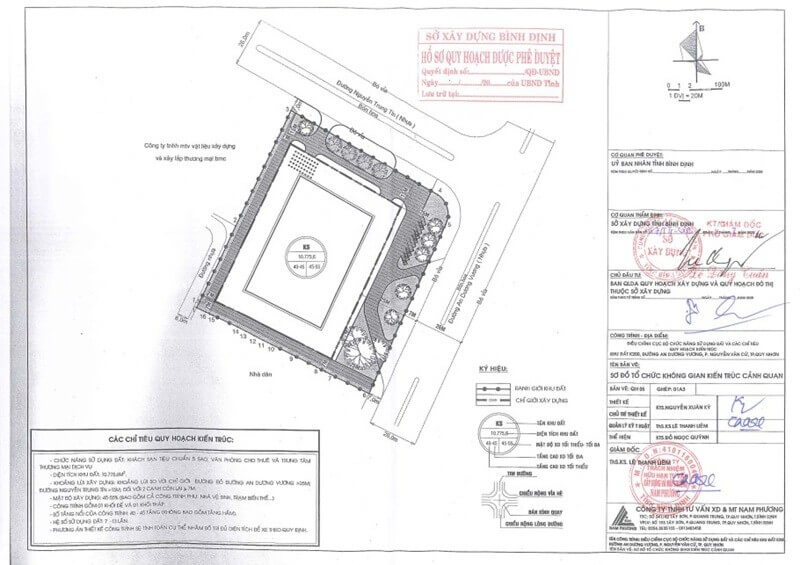 Quy hoạch tổng thể mặt bằng khu đất K200