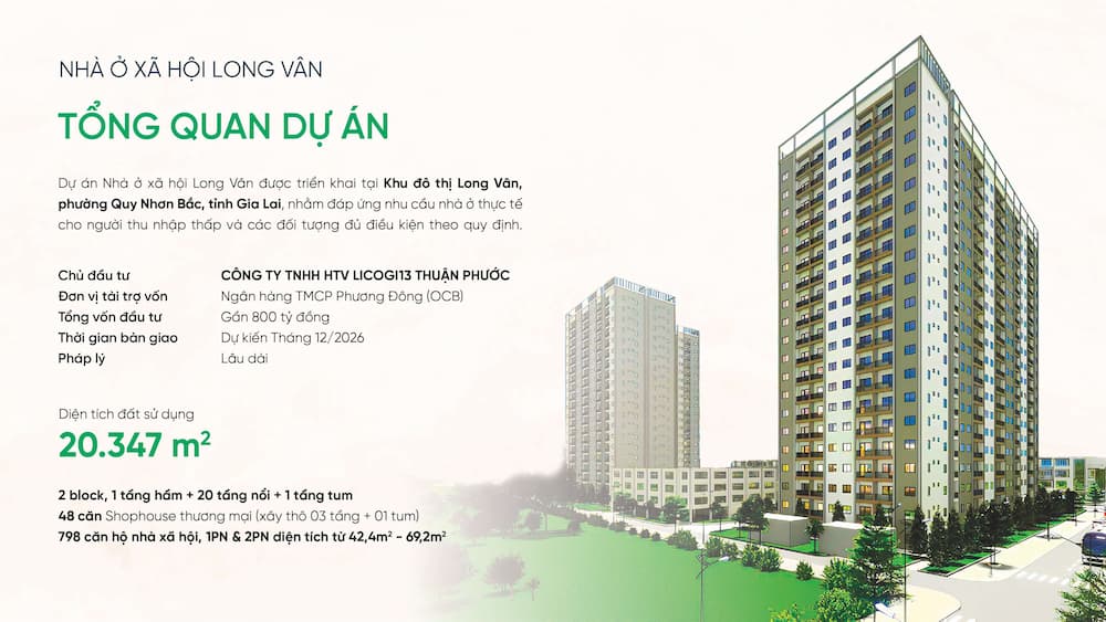 NHÀ Ở XÃ HỘI LONG VÂN LICOGI13 - Hình 2