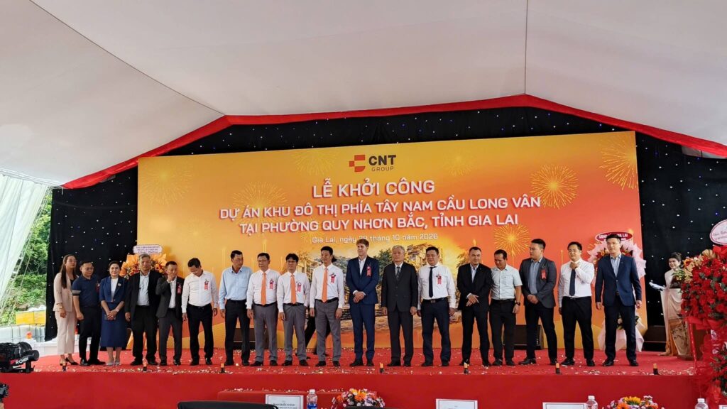 Khởi công dự án Khu đô thị phía Tây Nam cầu Long Vân